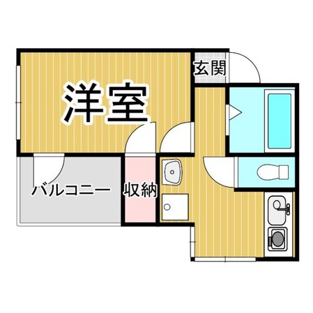 花KAWAの物件間取画像